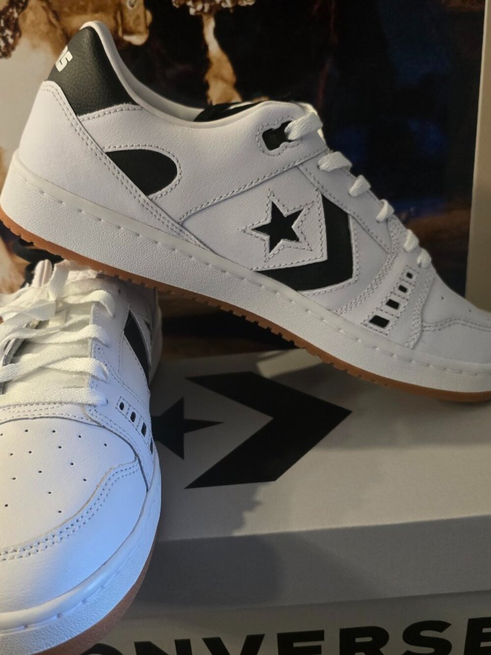 Converse CONS AS-1 Alexis Sablone Pro White/Black A07318C Skate Shoes Sz 11 NEW